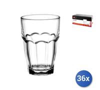 36x Transparent Glasses Rockbar, 37 y Bormioli Rocco