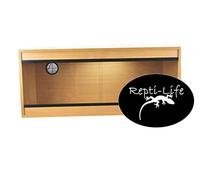 36x15x15 Inch Vivarium Flatpacked In Beech, 3ft Viv By Repti-life