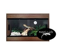 36x15x15 Inch Vivarium Flatpacked In Walnut, 3ft Viv By Repti-life
