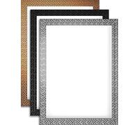 36X24 Black Photo Picture Poster Frame Modern Rockstar Retro Design Mosaic Profile