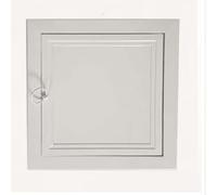 36x44 Inch Access Door Panel with Handle, Aluminum Alloy White Inspection Hatch Cover for Gas Water Electricity Service in Drywall 30x32 Inch(20x36in/51x91cm)