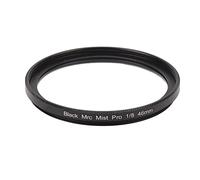 37/39/40.5/43/46mm Black Diffusion 1/8 Filter Mist Soft Glow Diffuser Lens Filters (46MM)