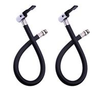 37.5cm Tire Inflation Hose, Car Tires Valve Extension Set, Universal Tire Inflator for Car, Motorcycle, Bicycle (Mtb/Road Bike), 12mm Connection