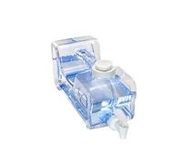 37 5L Water Dispenser Made of Plastic with Faucet, Slim Design Fits Refrigerator, Easy to Carry and Serve Drinks with Handle (3.8L)