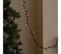 37.5m 1500 LED TreeBrights Christmas String Lights in Red & Warm White