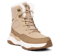 Trespass Women's Snow Boots Nadine - Waterproof Membrane, Gusseted Tongue, Lace-Up, Warm Faux Fur Lining, Phylon Midsole, Traction Sole, PU/Textile Upper