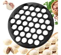 37-Hole Dumpling Maker Press, Quick Dumpling Mould for Ravioli Pelmeni，B | Make 37 Dumplings at Once with Aluminum Alloy Mold, Easy Homemade Dumpling and Pasta Making Tool for Kitchen Use