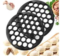 37-Hole Dumpling Maker Press, Quick Dumpling Mould for Ravioli Pelmeni，D | Make 37 Dumplings at Once with Aluminum Alloy Mold, Easy Homemade Dumpling and Pasta Making Tool for Kitchen Use