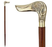 37 Inch Wooden Brass Cane Stick with Ball Wonka Colonial Walking Cane Knob for Men Sticks Antique Victorian Bastón Elegante Para Caminar Elegant Walking Women Rosewood Brass Handle Canes On Top