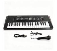 37 Key Compact Keyboard, Keyboard Piano Compact Digital Keyboard Digital Piano Keyboard with Built in Microphone Safe and Eco Friendly for Kids Adults