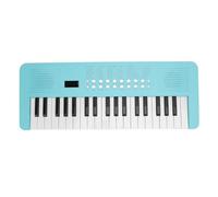 37 Key Electronic Keyboard Innovative 200 Sound Options, USB/AA Power for Anywhere, Song Recording & Playback for Musicians Plastic Material (Blue)