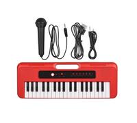 37 Key Electronic Piano With Microphone Preset 10 Demos Supports Recording Headphone Portable Keyboard Musical