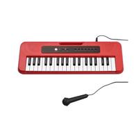 37 Key Electronic Piano With Mini Microphone Preset 10 Demos Supports Recording Headphone Keyboard 8-Key Piano