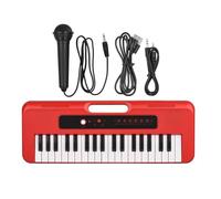 37 Key Electronic Piano With Mini Microphone Preset 10 Demos Supports Recording Headphone Keyboard Piano for Beginner