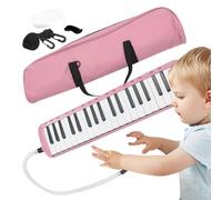 37 Key Melodica Musical Instrument,37 Key Melodica,Kindharmonicapiano,Portable Child Harmonica Piano,Funny Breathe Keyboard Musical Instrument Toys for Kids