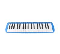 37 - Key Melodica Portable Wind Musical Instrument, ABS Keyboard for Beginner and Professional Training, with Blowpipe and Mouthpiece for Kids Adults Students (Blue)