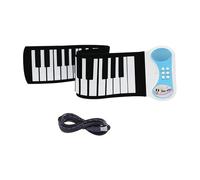 37 Keys Hand Roll Piano Built-in Speaker Electronic Keyboard With 8 Different Tones 6 Demo Songs Portable Electronic Keyboards