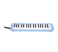 37 Keys Melodica Professional Training Instrument for Wind Music, Portable and Easy to Learn, for Beginner and Professional Players, ABS Material (Blue)