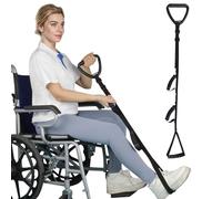 37'' Leg Lifter Strap with Handgrips, Leg Lifter After Hip Knee Replacement | Foot Strap,Legs Strap Knee Replacement Recovery Aids,Leg Lifter Mobility Aid for Bed,Car,Wheelchair for Disabled and Elderly
