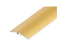 37 mm x 930mm 5in1 Installation System Aluminium Door Bars Threshold Strip Transition Trim Laminate Tiles Levelling TMW Profiles (Gold)