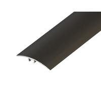 37 mm x 930mm 5in1 Installation System Aluminium Door Bars Threshold Strip Transition Trim Laminate Tiles Levelling TMW Profiles (Black)