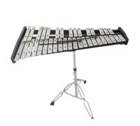 37 Note Glockenspiel Xylophone Glockenspiel Kit Professional Percussion Instrument with Adjustable Stand Mallets and Carrying Bag