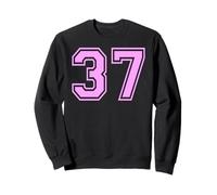 37 Number Thirty-Seven Sports Varsity College Girl Matching Sweatshirt
