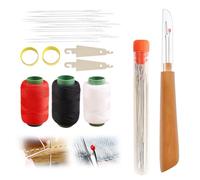 37 Pcs Sewing Kit, 2025 Upgrade Needle Threaders Set, Sewing Thread Accessories with Complete Sewing Supplies for Daily Use Home Essentials, Repair Tool for Beginner Mom Grandma Traveler (37PCS)