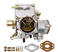 37 Pict-3 Carburetor For VW Beetles Super Beetles 1971-1979 Dual Port 1600cc Air Cooled Type 12V Engine Electric Choke Volkswagen Bug Bus Thing Karmann Ghia Sedan Kombi, SOLEX 37MM 113129031K