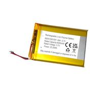 37 V 6000 mAh 22.20 Wh Battery Replacement for LeapFrog LF1726FHD Video Baby Monitor, 5.5 Inch 1080p Screen LF1726-2FHD Baby Monitor Battery Pack