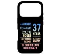 37 Years Married Funny 37th Wedding Anniversary Case for iPhone 17 Pro