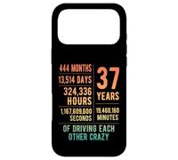37 Years Married Funny 37th Wedding Anniversary Case for iPhone 17 Pro Max