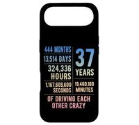 37 Years Married Funny 37th Wedding Anniversary Case for iPhone Air