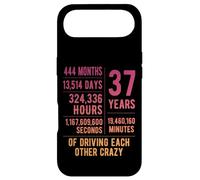 37 Years Married Funny 37th Wedding Anniversary Case for iPhone Air