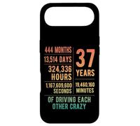 37 Years Married Funny 37th Wedding Anniversary Case for iPhone Air