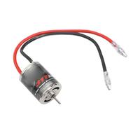 370 Brushed Motor 31T High Power Low Noise Stainless Steel RC Brushed Motor for Axial SCX24 and 1/18 1/24 RC Car Models Black 30.7 x 24mm