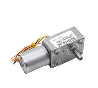 370 brushless DC Motor Right Angle Worm Gear Gearbox Reducer bldc Reduction Motors pwm Speed Controller Reversible Lift(Dia8-25mmshaft,23R-12V)