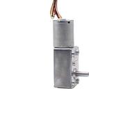 370 electric brushless motor right angle worm gear gearbox reducer bldc reduction motors pwm speed controller reversible lift(Dia6-14mm shaft,10R_24V)