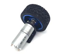 370 Geared electronic starter DC 6V 12V 24V Gear electronic starter High Torque Metal Gear Box Motors Smart Robot Car Chassis Kit Gear Reducer(26 RPM,12V)