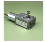 370 Turbo Worm Gear Reduction electronic starter DC 12V 24V 2.5-4.5RPM Slow Speed Self-lock Large Torque Gearmotor Ratio 1:1582 IDGTTLDF