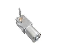 370 Worm Gear electronic starter M4 reverse Threaded DC 3V-9V 7.2V 450RPM Metal Gearbox Speed Reduction Long Shaft Geared Reducer IINKUEYK