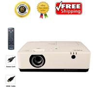 3700 ANSI Bright 3LCD Projector for Home Theater Games 4K UHD HDMI w/Remote