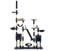 3702049 Cat Scratching Post Scratching Post Cat Scratching Post Toy Plush Sisal Animals 230-250 cm Blue
