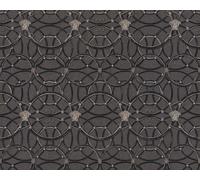 370494 - Versace 4 Baroque Design Black Silver AS Creation Wallpaper