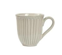 370ml/12.5oz ceramic retro embossed vertical mugs household large-capacity personalized drinking utensils-Grey