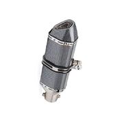 370mm Exhaust Silencer 51mm Universal Motorcycle For Kawasaki For Yamaha ZX25R R1 R3 ER6N Tmax500 Motobike Racing Muffler For Ninja400 For Ninja250