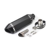 370mm Exhaust Silencer 51mm Universal Motorcycle For Ninja400 For Ninja250 Motobike Racing Muffler For Kawasaki For Yamaha ZX25R R1 R3 ER6N Tmax500