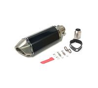 370mm Exhaust Silencer 51mm Universal Motorcycle For Ninja400 For Ninja250 Motobike Racing Muffler For Kawasaki For Yamaha ZX25R R1 R3 ER6N Tmax500