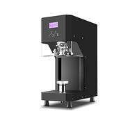 370W Can Sealing Machine, Tinplate Can Seamer Sealing, Aluminum Cup Processor Semi-automatic Ring-pull Can Capping Machine (Black 220V)