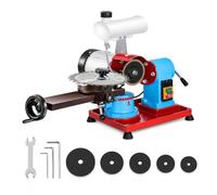 370W TCT Saw Blade Sharpener with Adjustable Rotary Angle and Water Injection, Carbide Tip Grinding and Polishing Machine
